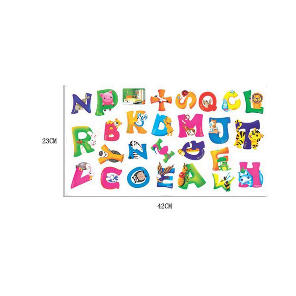 Miếng Dán Tường Vinyl Hình Động Vật Hoang Dã DIY Trang Trí Phòng Ngủ Trẻ Em