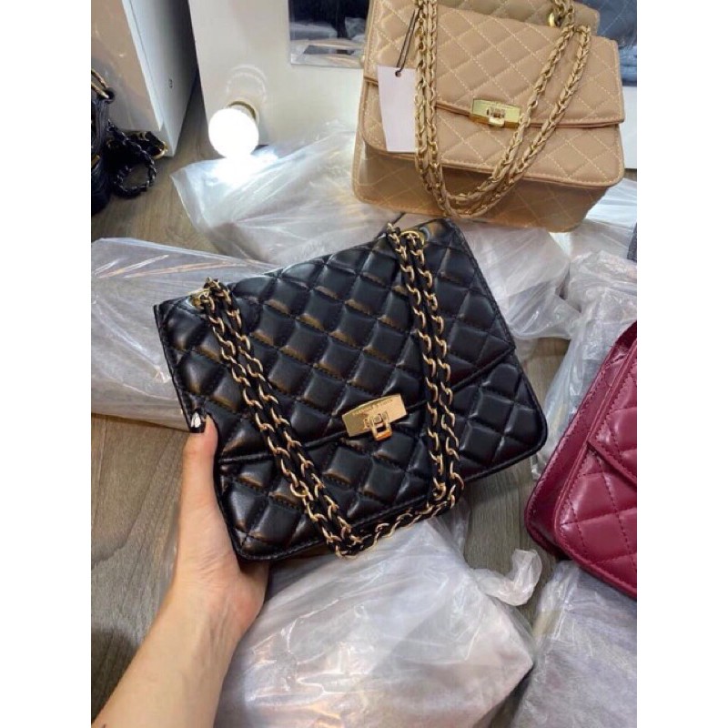 túi xách nữ❣️freeship❣️ túi CNK khoá dập