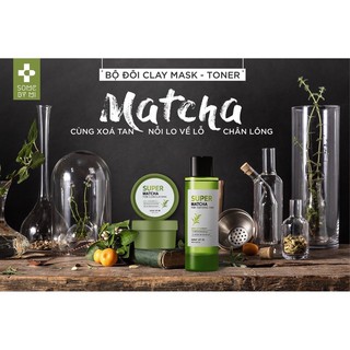 Combo Toner + Mặt Nạ Đất Sét Super Matcha Some By Mi Fullsize