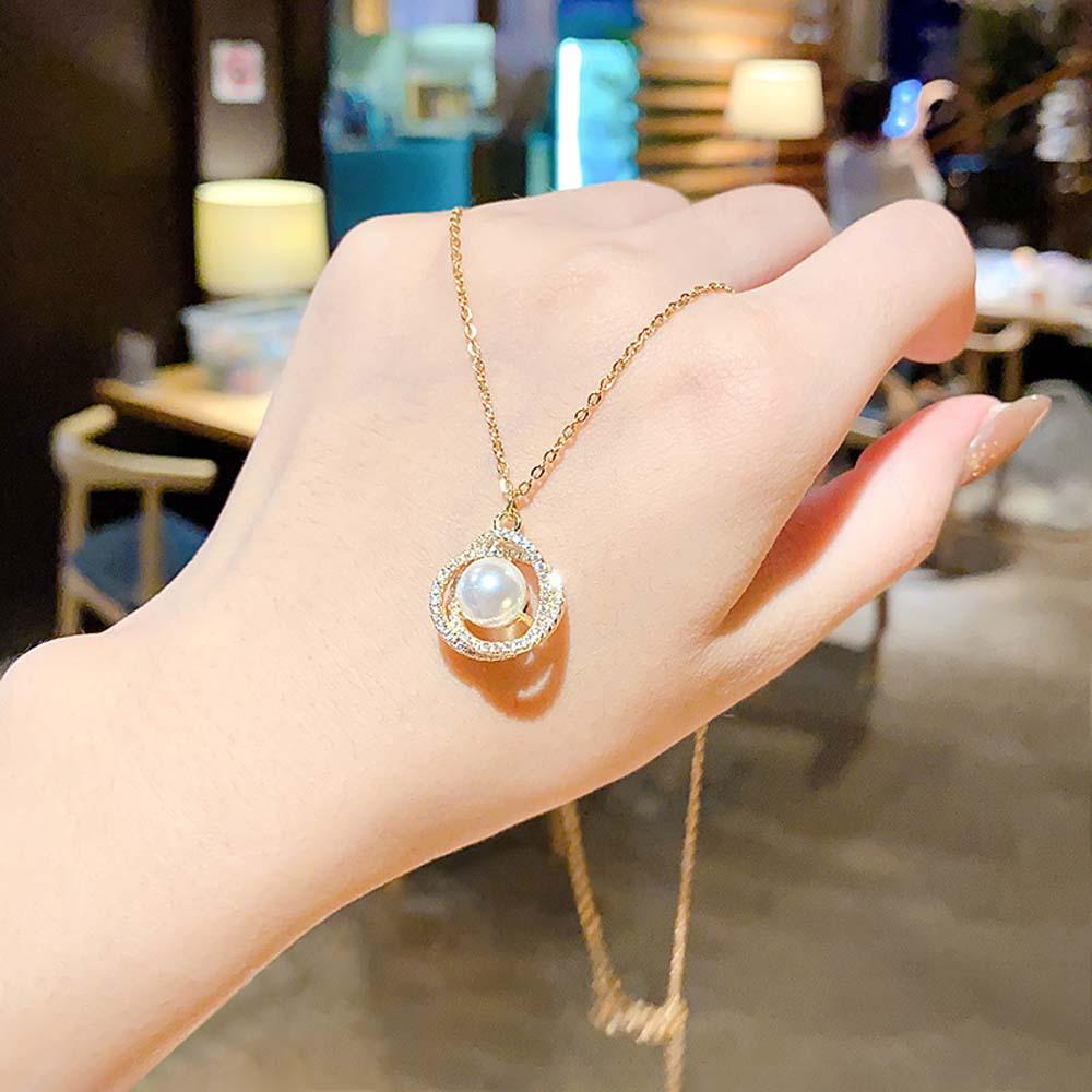 vòng cổ Thép Titan Thiết Kế Đơn Giản Thời Trang Cho Nữ
