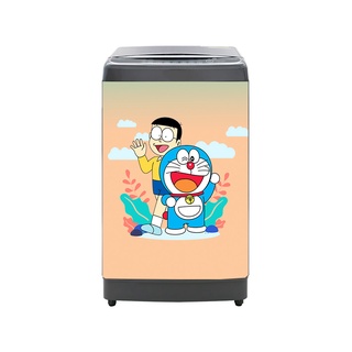 Decal dán máy giặt - Doremon 07