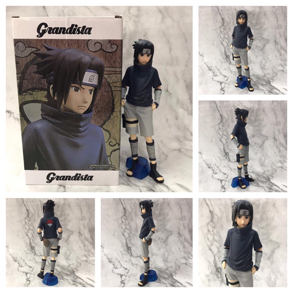 Mô Hình Naruto Nhân Vật Anh Chàng UCHIHA SASUKE Trong Phim Naruto - Cao 24cm Không Hộp