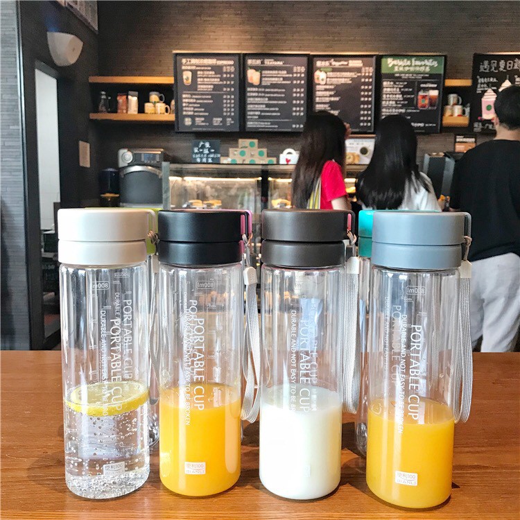 [Mã LIFEHLSALE2 giảm 10% đơn 0Đ] Bình Đựng Nước Tập Gym Bình Nước Văn Phòng Portable Cup Cao Cấp 800ml