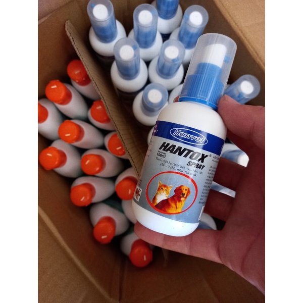 xịt ve chó hantox 100cc