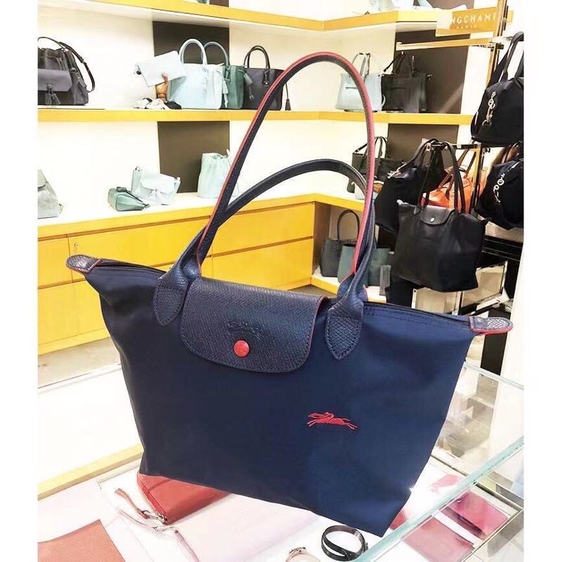 LONGCHAMP ★Bộ Đồ Thời Trang Kiểu Dáng Xinh Xắn Cho Bé★Túi Xách Tote jiaozi Chống Thấm Nước Thời Trang Cho Nữ 1899 619