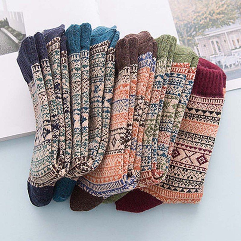 Tất len dày ấm áp dành cho nam giới