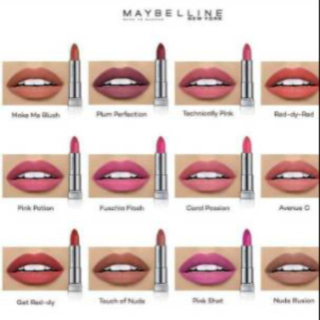 (hàng Mới Về) Son Lì Maybelline Màu Sắc Thời Trang | BigBuy360 - bigbuy360.vn