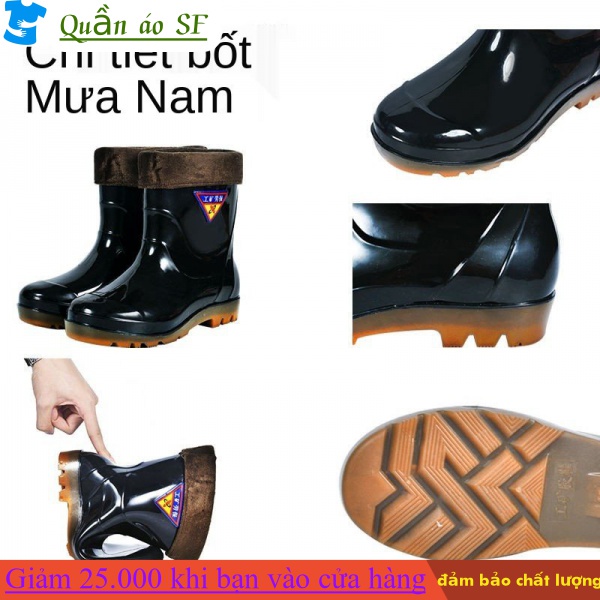 【Quần áo SF】Giày bốt công sở đế mềm thời trang cho namCC