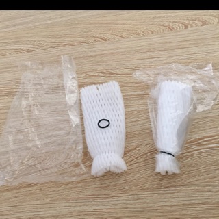 [1KG] Túi bao ổi đầy đủ gồm túi ni lông, bao xốp, thun cột