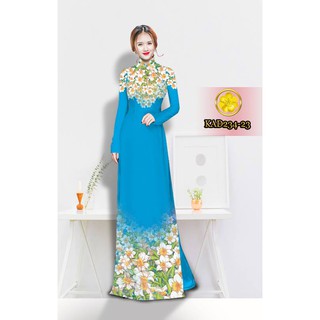 Vải Áo Dài Tằm Ý, Lụa Nhật  KAD234