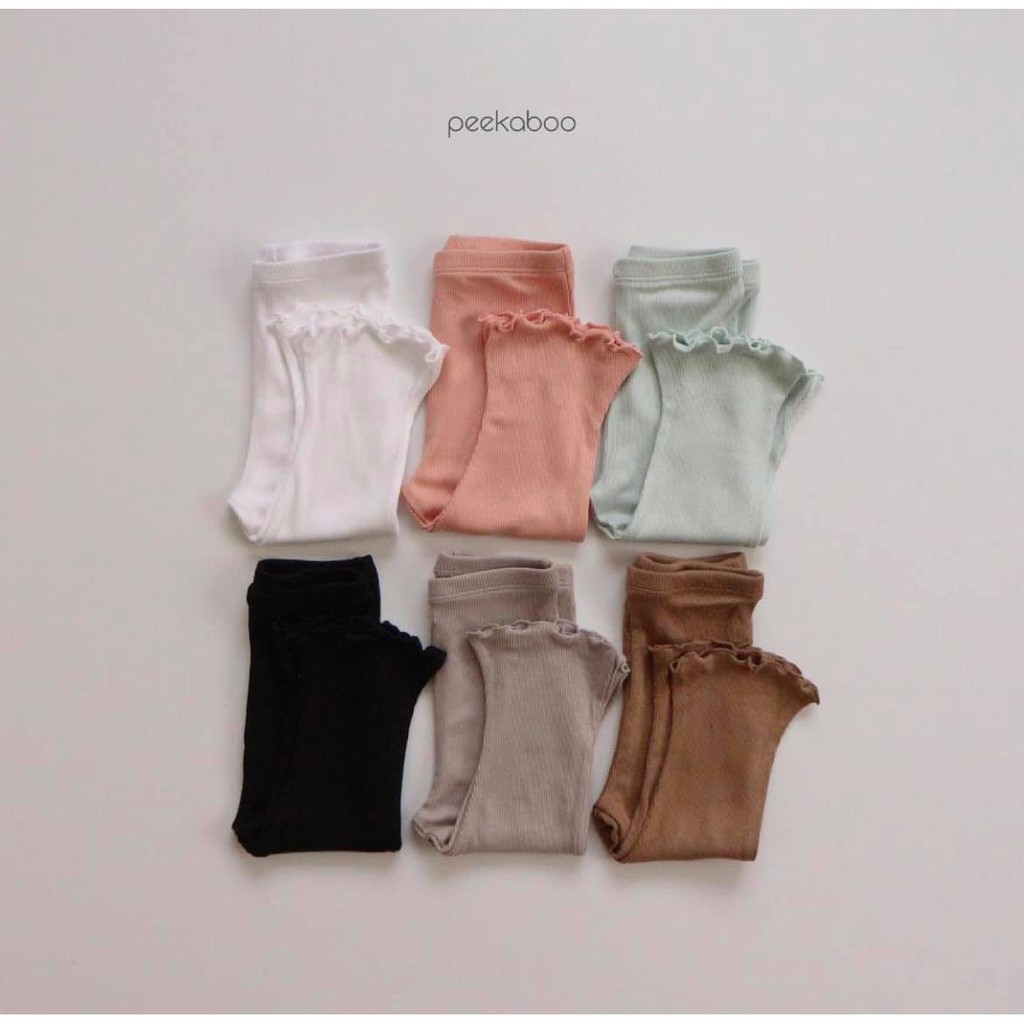 Legging thun gân Trumpet