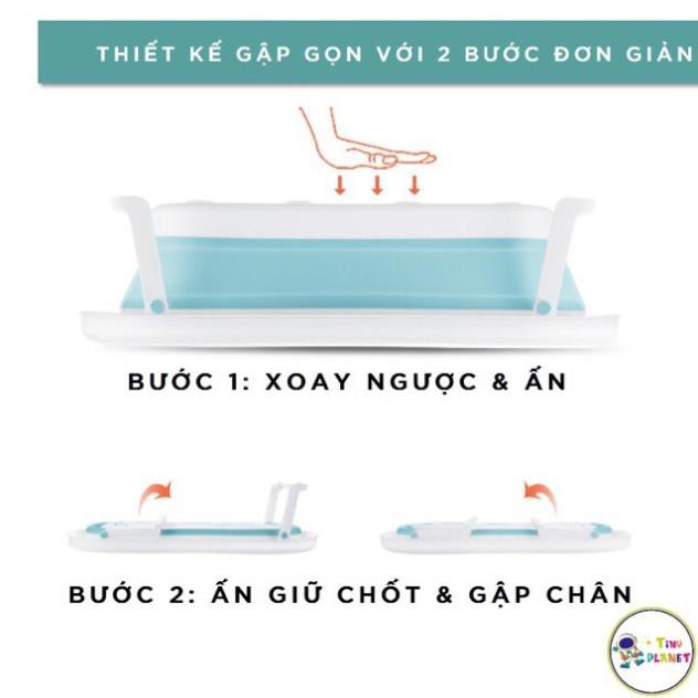 CHẬU TẮM GẤP GỌN HANBEI