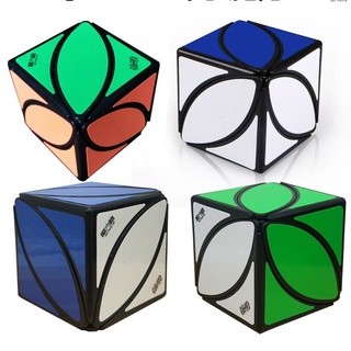 Rubik Biến Thể Qiyi Ivy Cube Maple Cube Rubik Hình Chiếc Lá Phong Độc Đáo Viền Đen Xoay Mượt