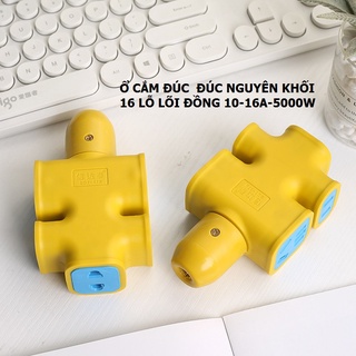 Ổ cắm nhiều lỗ cắm chịu va đập cao tải 16A 5000w