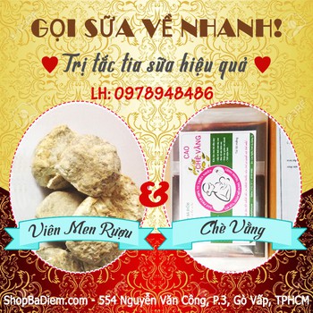 ComBo Sản Phẩm Lợi Sữa Cho Mẹ Sau Sinh ( Lá chè vằng + Viên Men Kích Sữa )