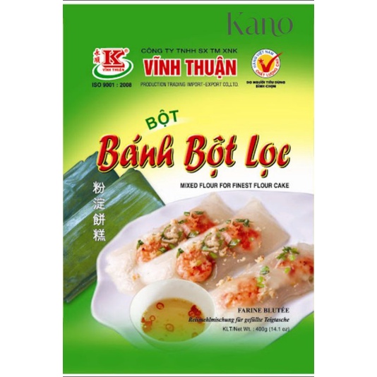 Bột bánh bột lọc Vĩnh Thuận gói 400g