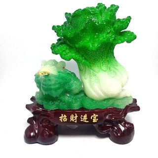 Bắp cải chiêu tài tấn bửu phát tài phát lộc 318 vật phẩm phong thủy phật giáo