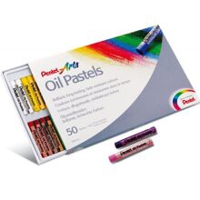[Mã LIFEBOOK2 giảm 10% đơn 0Đ] Sáp màu, sáp dầu Pentel hàng chính hãng 12/16/25/36/50 Màu