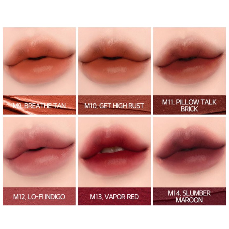 Son kem Merzy Dreamy Late Night / Bite The Beat Mellow Tint M1 M2 M3 M4 M5 M6 M7 M8 M9 M10 M11 M12 M13 M14