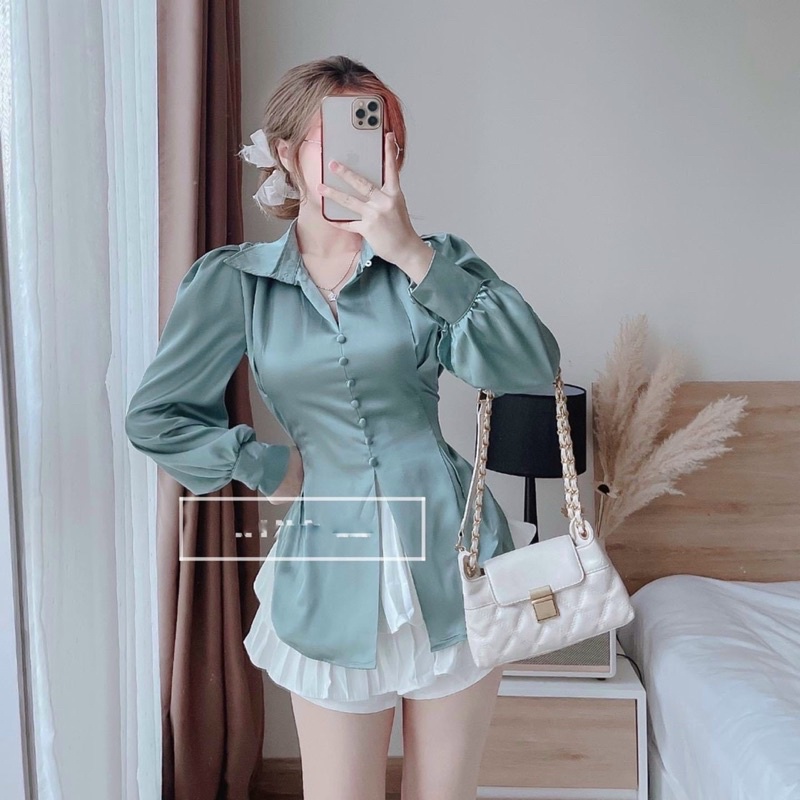 Bigsize - ❤️🔱 ÁO SƠ MI NÚT BỌC 🔱❤️