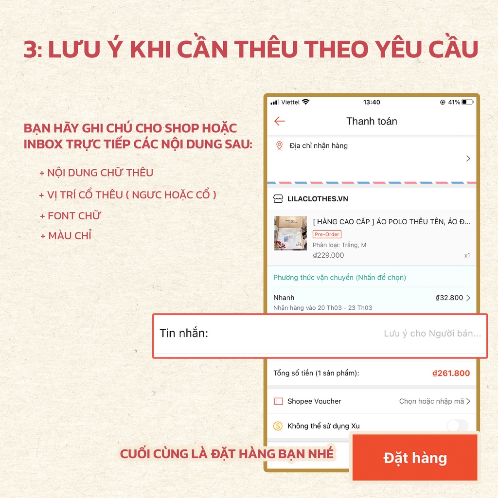 [THÊU TÊN THEO YÊU CẦU] Áo POLO Đôi LILA vải Cotton CVC chuẩn form, sang trọng - thanh lịch | BigBuy360 - bigbuy360.vn