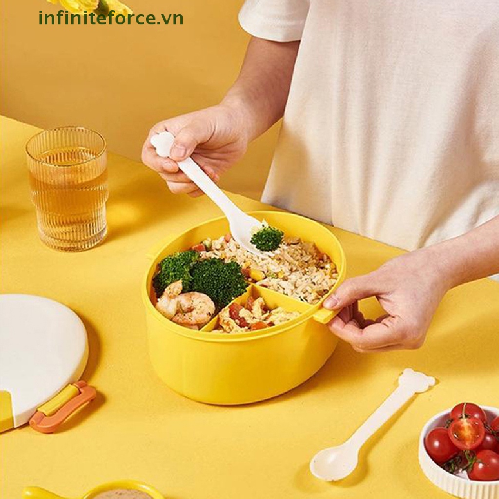 Hộp cơm Họa Tiết Hoạt Hình Dễ Thương Cho Bé