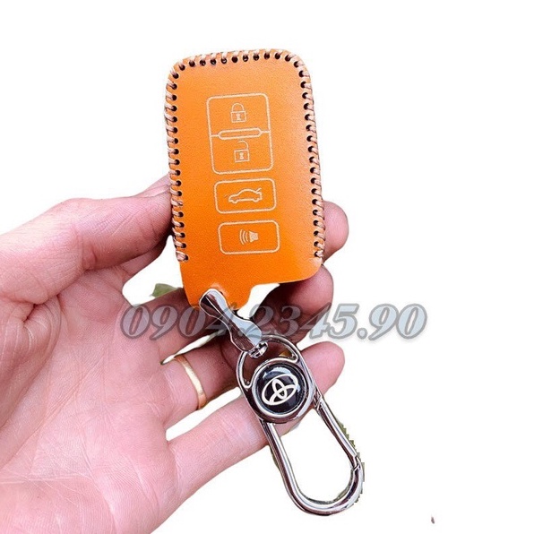 Bao da chìa khoá ô tô toyota altis 2019-2020, camry 2012-2013 bảo vệ chìa khoá oto cao cấp chống xước
