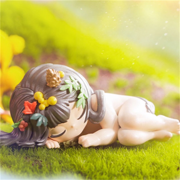 ★Hgtoys★Set 52 Mô Hình Búp Bê Yêu Tinh Trong Rừng Tự Nhiên Dùng Trang Trí