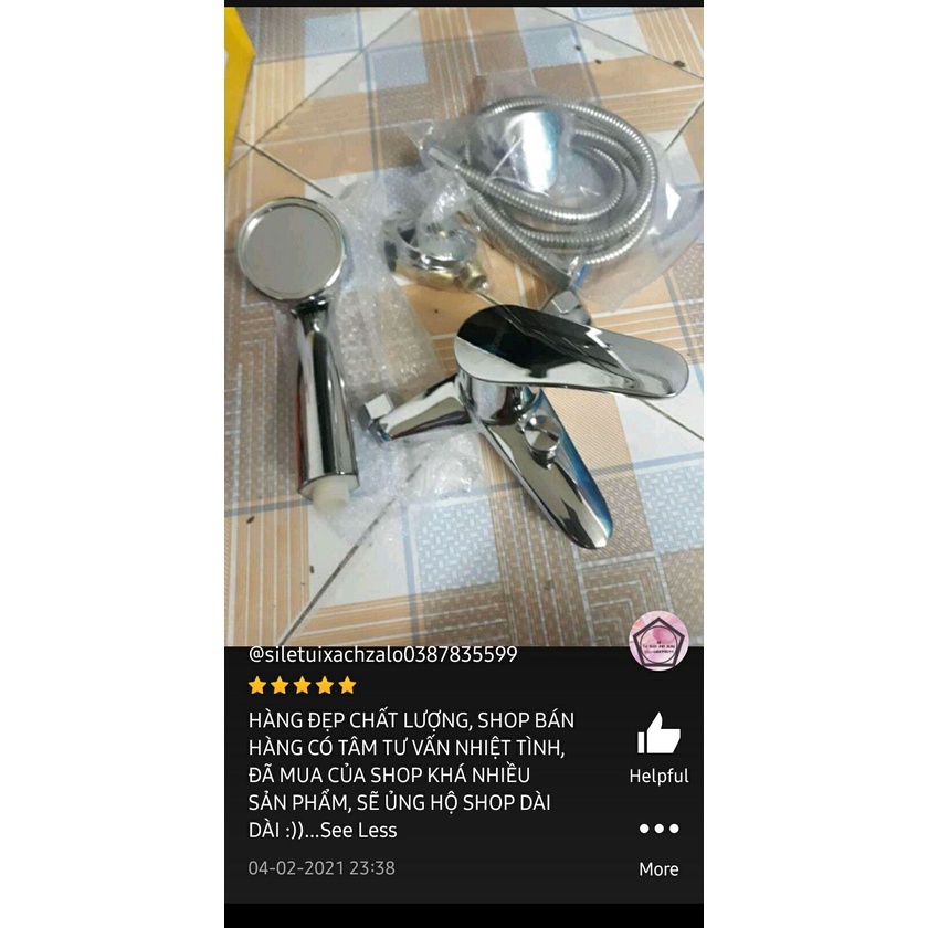 Củ sen nóng lạnh,củ sen tắm nóng lạnh kèm tay sen tắm tăng áp và dây sen 1.5m