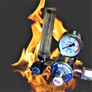 Đồng hồ khí co2, đồng hồ máy hàn mig dùng khí, linh kiện máy hàn