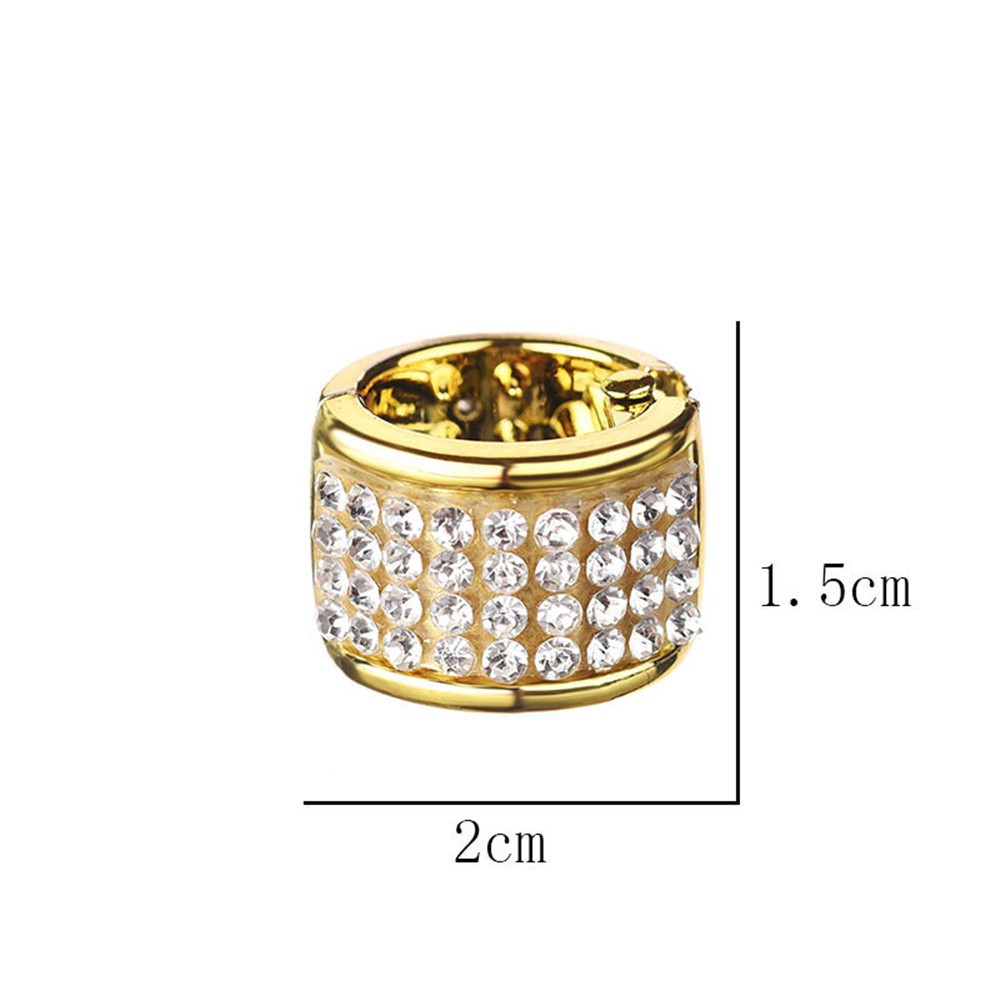 (Hàng Mới Về) Kẹp Tóc Co Giãn Đính Đá Thời Trang Cho Nữ