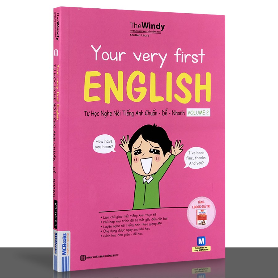 Sách - Your Very First English - Tự Học Nghe Nói Tiếng Anh Chuẩn - Dễ - Nhanh - Volume 2