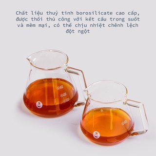 Bình Phục Vụ Cà Phê Thuỷ Tinh TIMEMORE 600ml