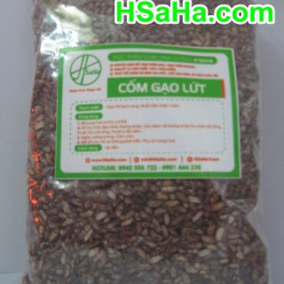 cớm gạo lứt đỏ(huyết ròng) rang(200g)