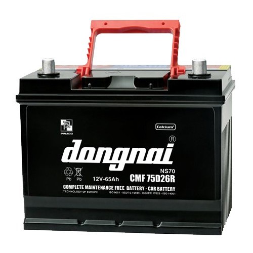 Ắc Quy Khô 65AH hiệu Đồng Nai CMF 75D26 L/R [HỎA TỐC TPHCM]