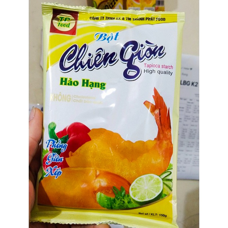 bột chiên giòn 150gr ( chiên tôm, gà, sườn, cá, chuối, khoai....)