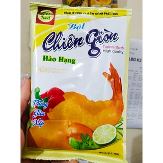 bột chiên giòn 150gr ( chiên tôm, gà, sườn, cá, chuối, khoai....)