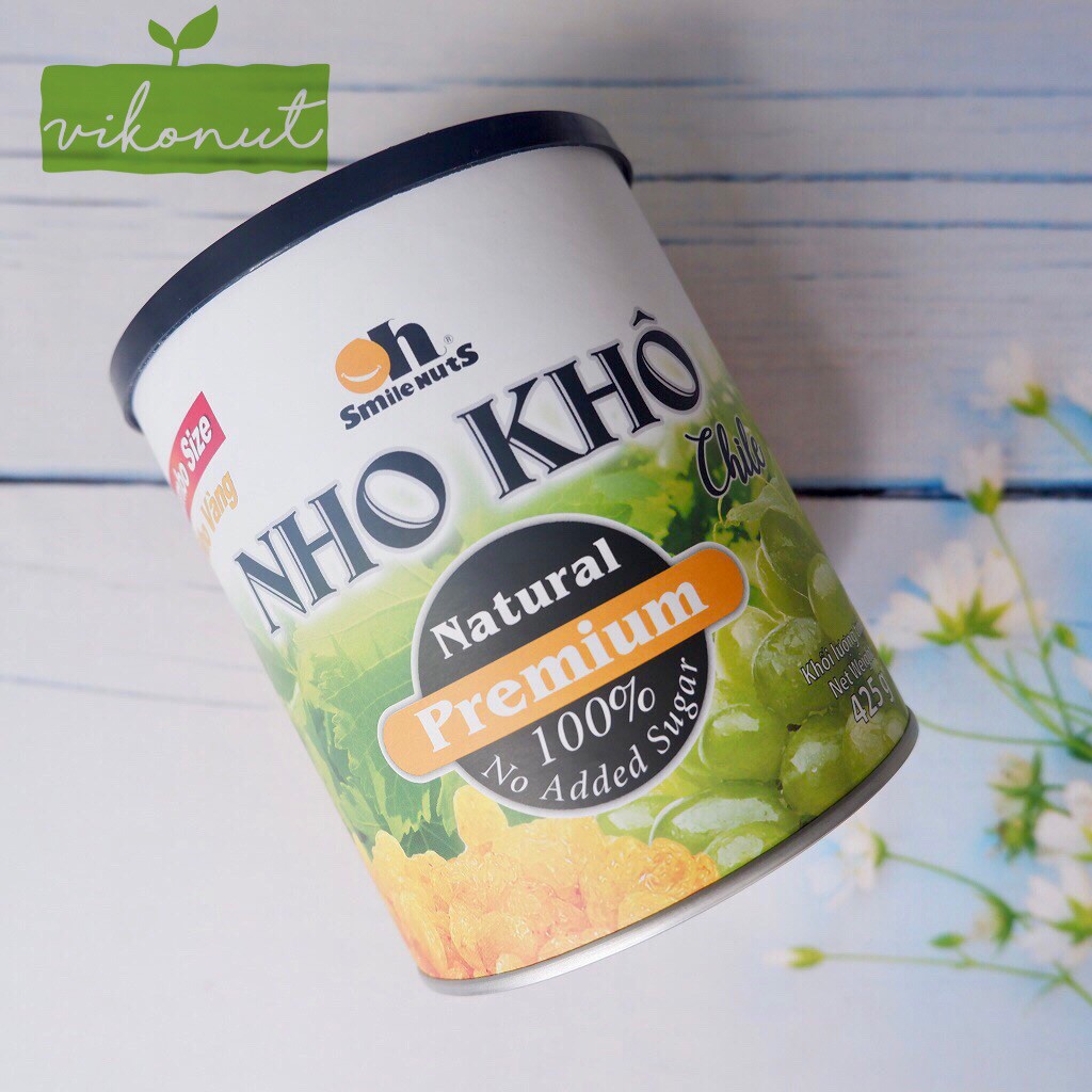 Nho Vàng Chile Chua Ngọt Dòng Thượng Hạng Size Lớn [425gr] - Chilean Raisins Jumbo Size 425gr | BigBuy360 - bigbuy360.vn