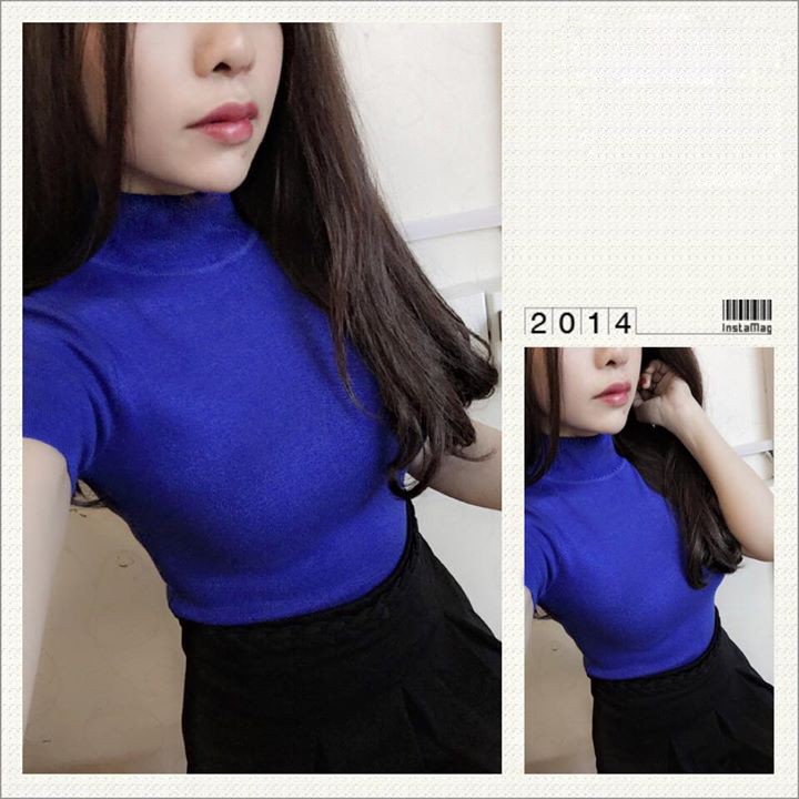 Áo cổ lọ nữ Facioshop TC16