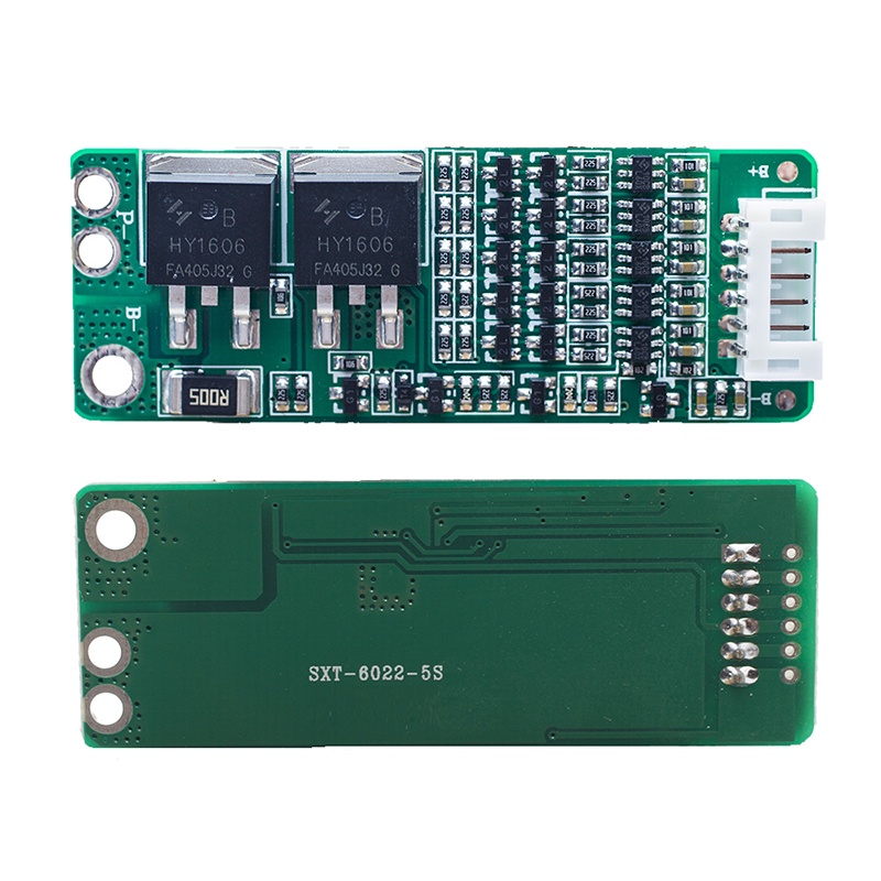 Bảng Mạch Bảo Vệ Pin Li-ion Lithium 5S 15A BMS 18650 18V 21V