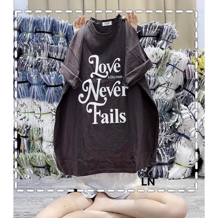 Áo phông LOVE NEVER DA6