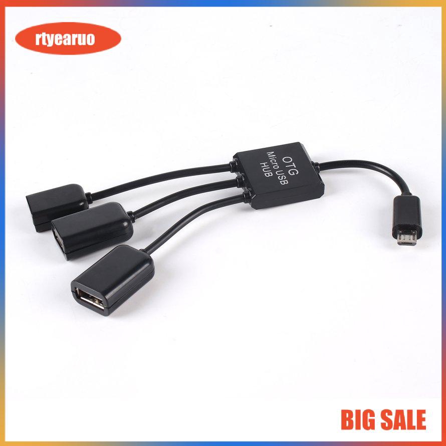 Dây cáp sạc nguồn chuyển đổi cổng Micro USB OTG