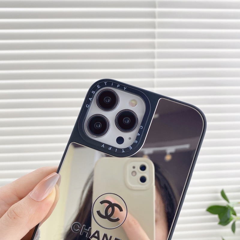 Ốp Điện Thoại Mặt Gương Chống Sốc Chống Rơi Cho iPhone 13 12 11 Pro Max XS XR X