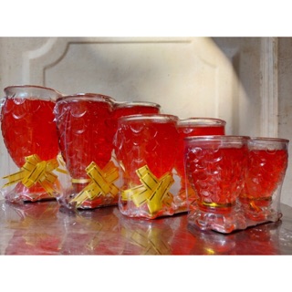 Đèn cầy ly - Ly Cá (hộp 3 hoặc 6 cặp)