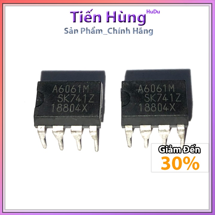 IC nguồn A6061M  A6061  6061 DIP-7 ic nguồn điều hòa Panasonic (CHÂN CẮM) mới chính hãng Sanken Shop Tiến Hùng