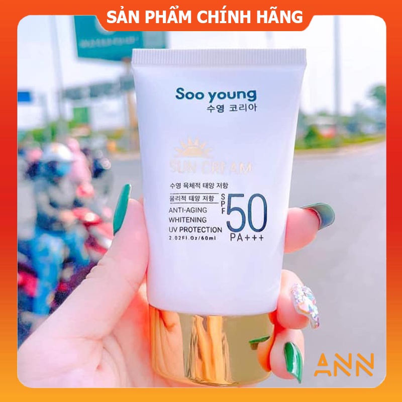 [Chính hãng]  Kem chống nắng Soo Young