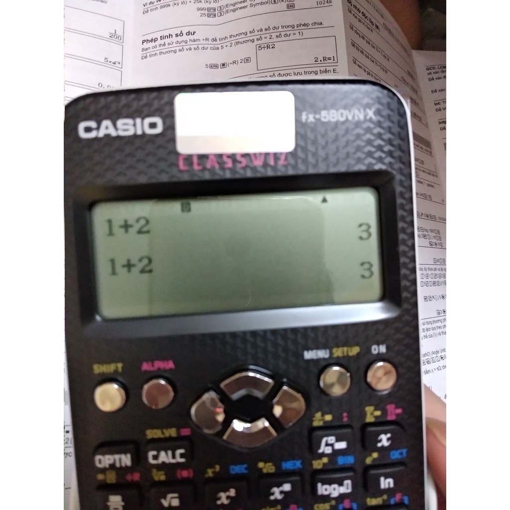 Máy tính casio FX 580 VNX