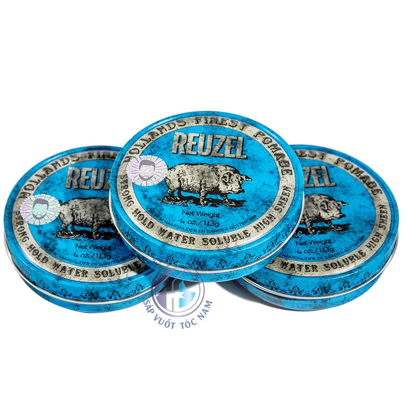 Pomade vuốt tóc Reuzel Blue Pomade 113g  chính hãng