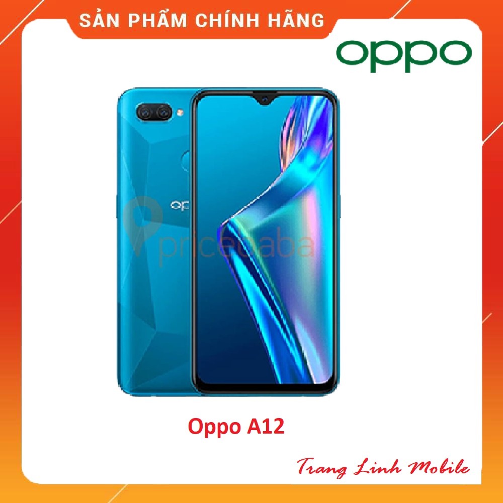 [Mã ELTECHZONE giảm 6% đơn 500K] Điện thoại OPPO A12 - Hàng Chính Hãng Mới 100%
