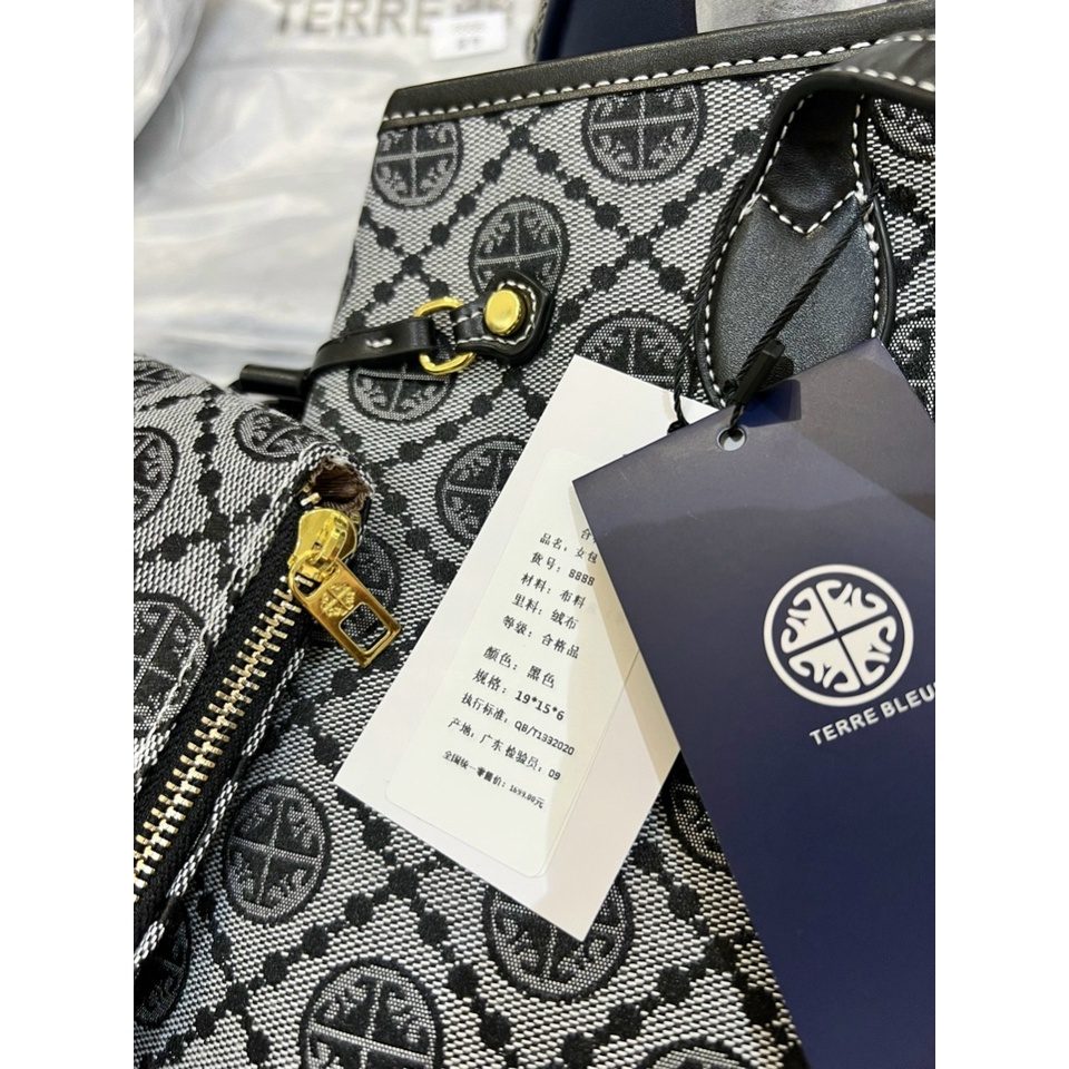 túi tote kèm ví TERRE BLEUE TOTE hàng xuất khẩu châu Âu size 33-44cm*30cm*14cm đủ màu